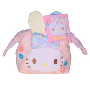 Sanrio Hello Kitty Bunny Cosmetic Bag Easter Spring Pink Lolita Lipstick Pouch